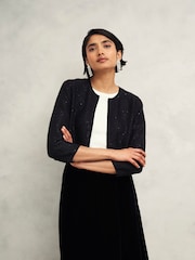 Hobbs – Elin – Pailletten-Strickjacke - Bild 1 von 4