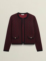 Hobbs Black Perrie Knitted Jacket - Image 4 of 4