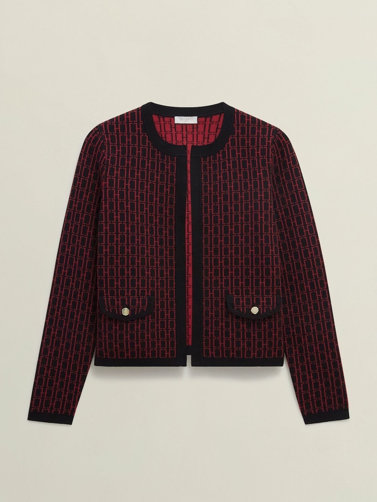 Hobbs Black Perrie Knitted Jacket - Image 4 of 4