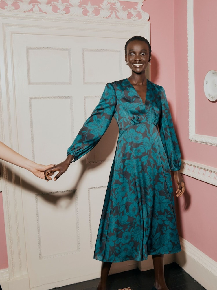 Hobbs Black Romina Dress - Image 1 of 5