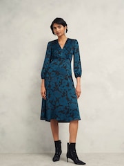 Hobbs Black Romina Dress - Image 2 of 5