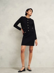 Hobbs Black Sairey Knitted Jacket - Image 3 of 7