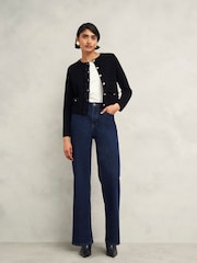 Hobbs Black Sairey Knitted Jacket - Image 4 of 7