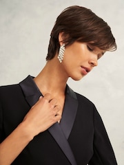 Hobbs Black Alexis Dress - Image 3 of 4