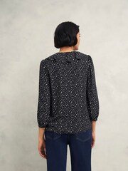 Hobbs Black May Blouse - Image 2 of 4