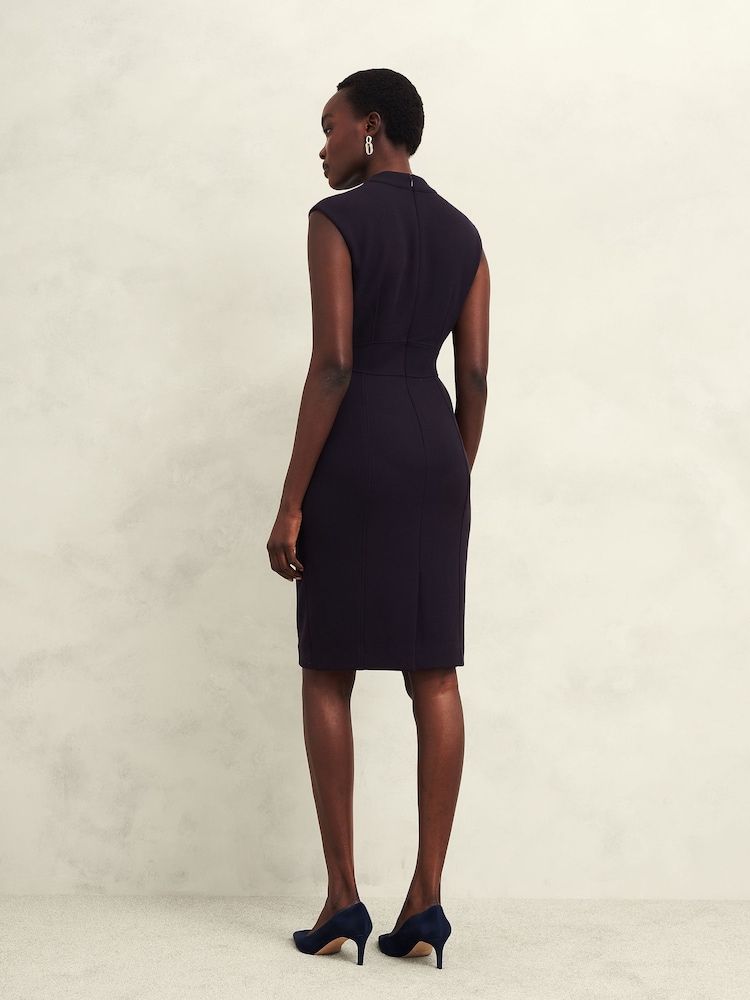 Hobbs Blue Petite Aly Dress - Image 2 of 4