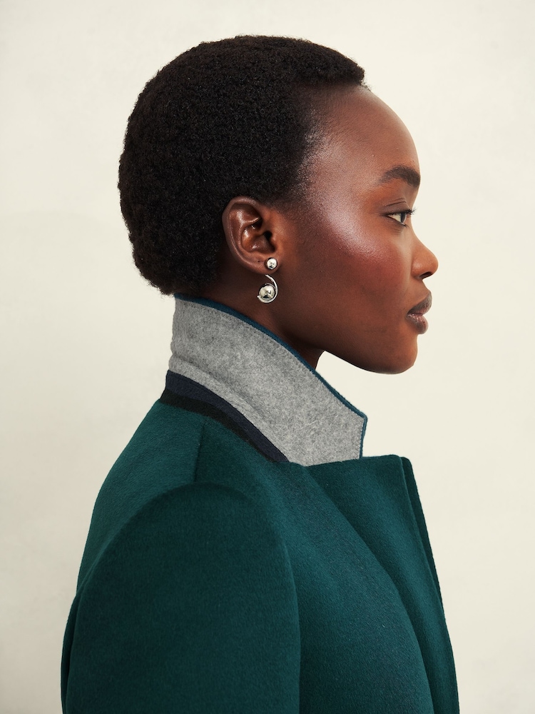 Hobbs Green Cavendish Coat - Image 3 of 4