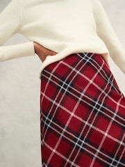 Hobbs Red Teia Skirt - Image 3 of 4