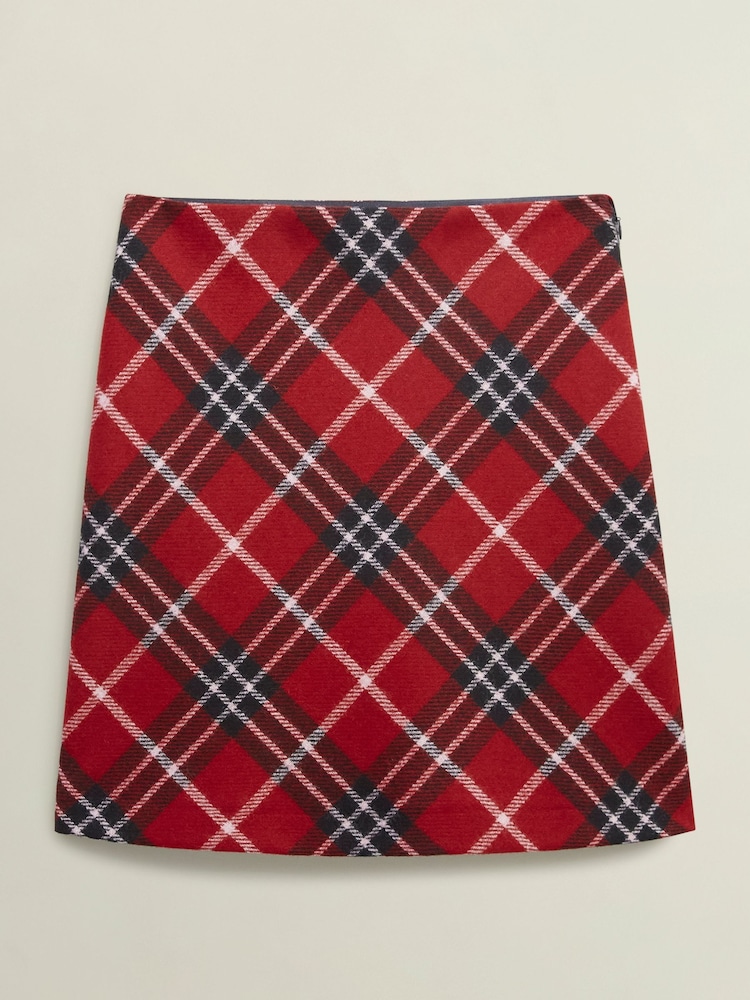 Hobbs Red Teia Skirt - Image 4 of 4 Hobbs Red Teia Skirt - Image 4 of 4