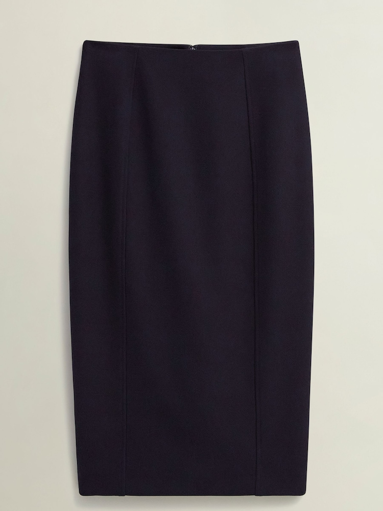 Hobbs Blue Petite Aly Skirt - Image 4 of 4