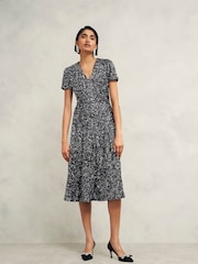 Hobbs Black Tatiana Sequin Dress - Image 1 of 3