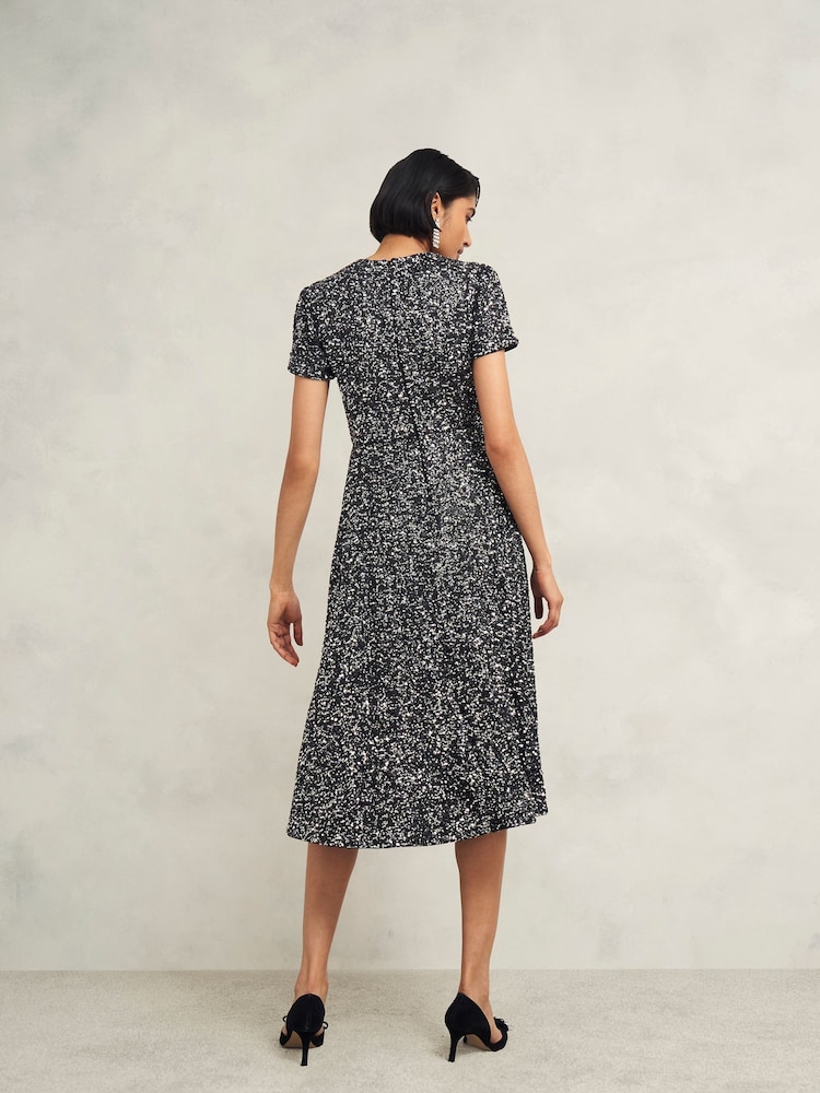 Hobbs Black Tatiana Sequin Dress - Image 2 of 3
