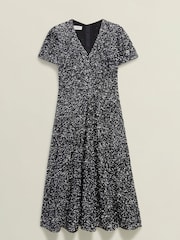 Hobbs Black Tatiana Sequin Dress - Image 3 of 3