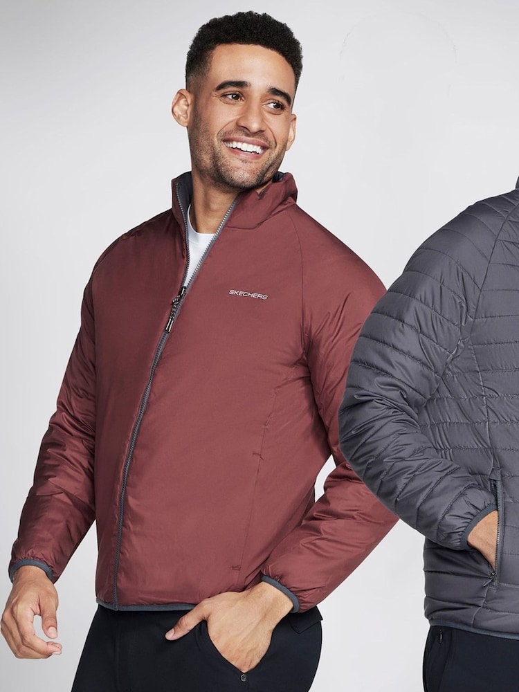 Skechers Black Go Shield Altitude Reversible Jacket - Image 3 of 3