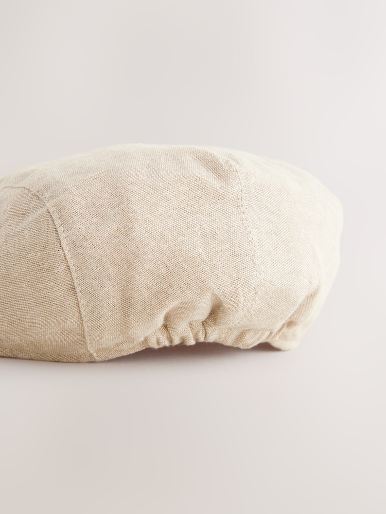 Beige Flat Cap (0mths-2yrs) - Image 3 of 3