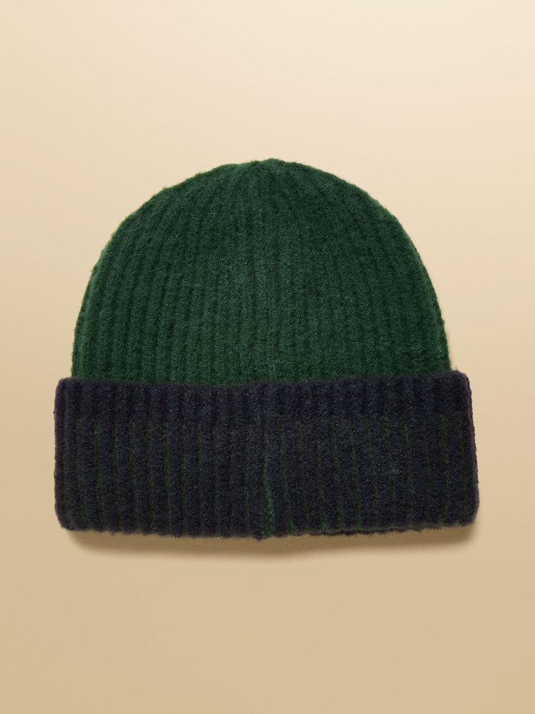 Joules Wanderer Green Beanie Hat - Image 2 of 4