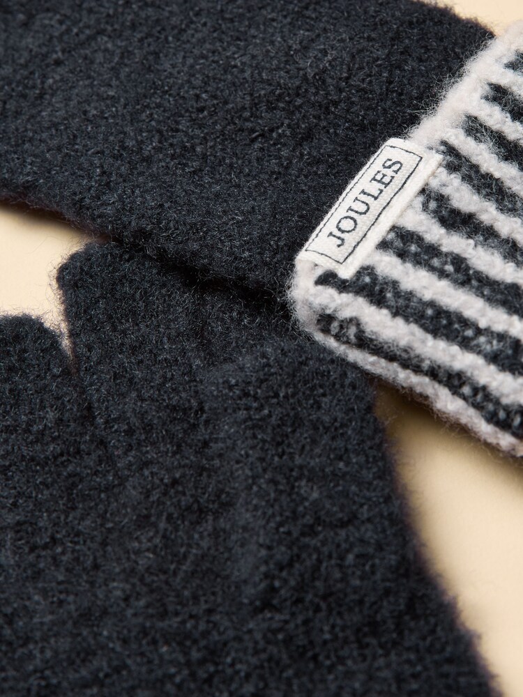 Joules Wanderer Navy Gloves - Image 3 of 3 Joules Wanderer Navy Gloves - Image 3 of 3
