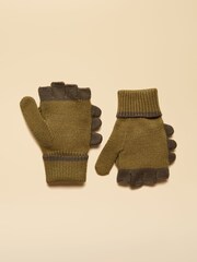 Joules Carey Green Character Gloves - Image 2 of 3