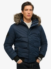 Superdry Blue Everest Bomber Jacket - Image 3 of 7