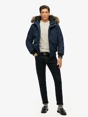 Superdry Blue Everest Bomber Jacket - Image 4 of 7