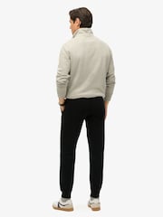 Superdry Black Essential Logo Joggers - Image 3 of 5