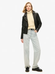 Superdry Slouchy Cable com gola alta Jumper - Imagem 4 de 6