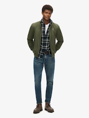 Superdry Green Training Harrington Jacket - Image 2 of 2