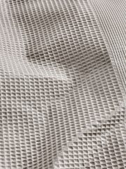 Charcoal Grey 300 Thread Count Waffle Texture Duvet Cover and Pillowcase Set - Image 4 of 4