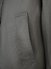 U.S. Polo Assn. Grey Womens Waxed 100% Cotton Short Parka - Image 11 of 11