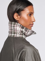 U.S. Polo Assn. Grey Womens Waxed 100% Cotton Short Parka - Image 4 of 11
