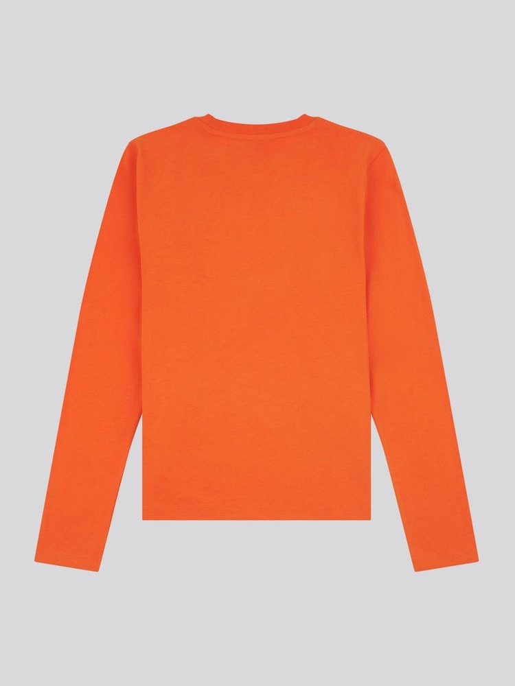 U.S. Polo Assn Womens Long Sleeve 100% Cotton T-Shirt - Imagen 6 de 6
