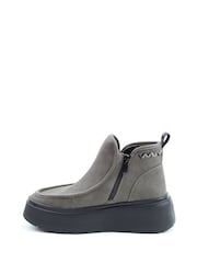 Heavenly Feet Dark Grey Cadenza Ankle Boots - Image 2 of 6