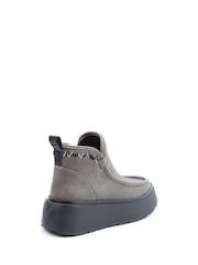 Heavenly Feet Dark Grey Cadenza Ankle Boots - Image 3 of 6