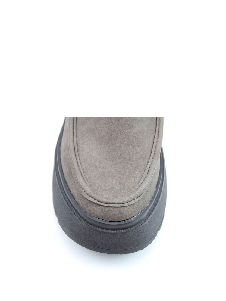 Heavenly Feet Dark Grey Cadenza Ankle Boots - Image 6 of 6