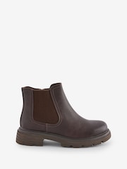 Heavenly Feet Brindle Ankle Chocolate Brown Boots - Image 1 of 1