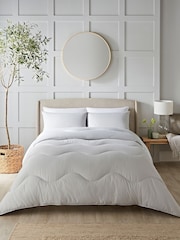 Night Lark Seersucker Coverless Duvet and Pillowcase 4.5 Tog Set - Image 1 of 9