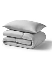 Night Lark Seersucker Coverless Duvet and Pillowcase 4.5 Tog Set - Image 5 of 9