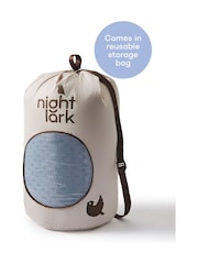 Night Lark Tufted Dot Coverless 10.5 Tog Duvet and Pillowcase Set - Image 7 of 8
