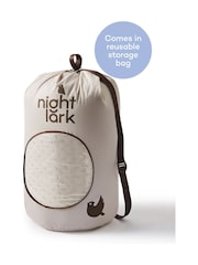 Night Lark Tufted Dot Coverless 4.5 Tog Duvet and Pillowcase Set - Image 7 of 8