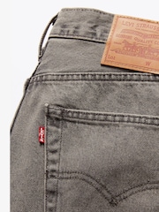 Levi's® Grey Original Fit  501® 100% Cotton Jeans - Image 7 of 9