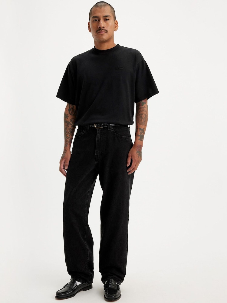 Levi's® Black 568™ Loose Straight 100% Cotton Jeans - Image 1 of 2