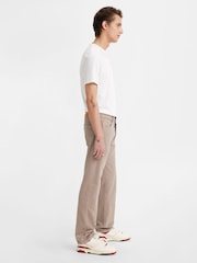 Levi's® Cream Original Fit 501® 100% Cotton Jeans - Image 3 of 4