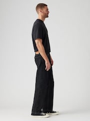 Levi's® Black 100% Cotton Relaxed 555 Straight Jeans - Image 3 of 6
