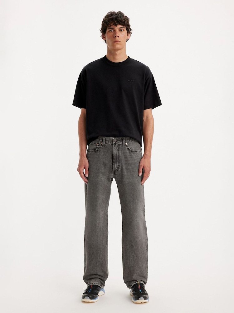 Levi's® Grey 565 Loose Straight 100% Cotton Jeans - Image 1 of 7