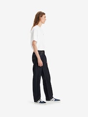 Levi's® Blue 555 Relaxed 100% Cotton Straight Flat Finish Jeans - Image 2 of 7