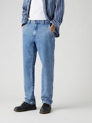 Levi's Blue XX Chino Authentic Flat Finish 100% Cotton Trousers - Image 1 of 6