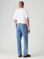 Levi's Blue XX Chino Authentic Flat Finish 100% Cotton Trousers - Image 2 of 6
