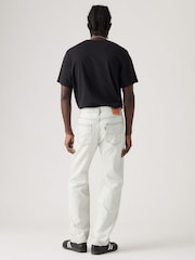 Levi's® White 100% Cotton 555 Relaxed Straight Worn In Jeans - Image 2 of 6