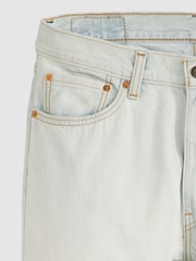 Levi's® White 100% Cotton 555 Relaxed Straight Worn In Jeans - Image 6 of 6