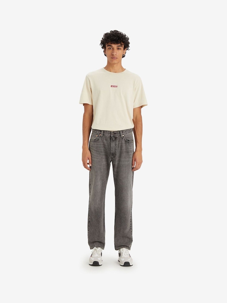 Levi's® Grey 100% Cotton 555 Relaxed Straight Jeans - Image 1 of 5